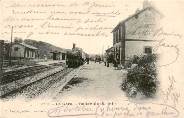Rolleville 76 Seine-Maritime La Gare