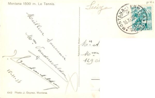 Montana Crans-Montana VS Panorama Tennisplatz – Bild 2