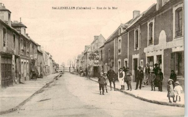 Sallenelles 14 Calvados Rue de la Mer