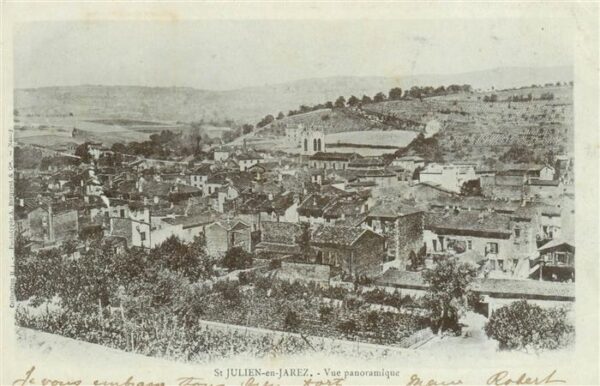 St Julien-en-Jarez Saint-Chamond-sur-le- Vue panoramique
