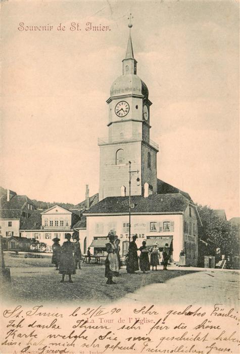 St Imier BE La Tour de l'Eglise