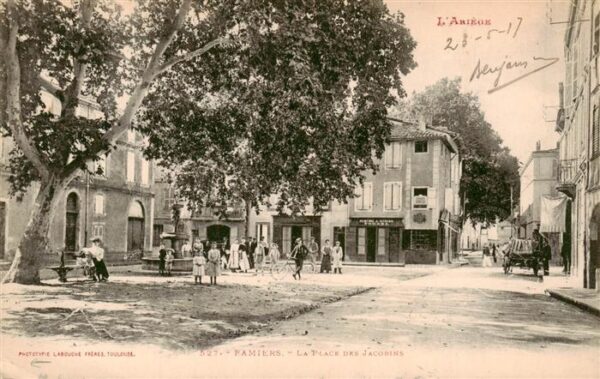 Pamiers 09 Ariege La Place des Jacobins