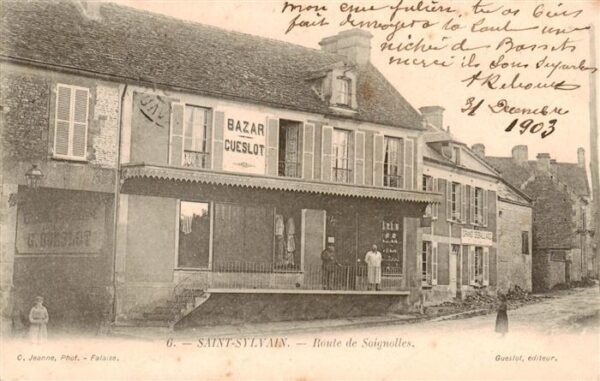 Saint-Sylvain 14 Calvados Route de Soignolles