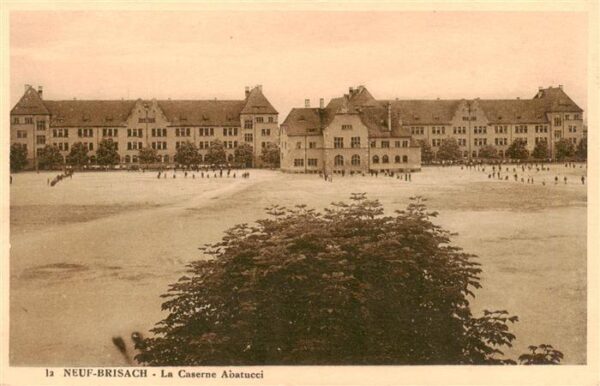 Neuf-Brisach Neu-Breisach 68 Haut-Rhin La Caserne Abatucci