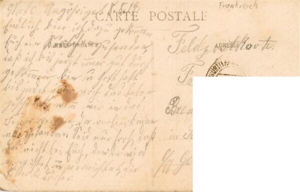 Romagne -sous-Montfaucon 55 Meuse La Poste et le Presbytere – Bild 2