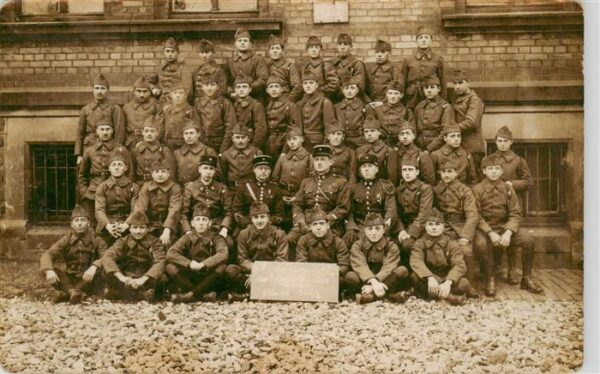 Mulhouse Muehlhausen 68 Alsace Soldatenkompanie Gruppenfoto