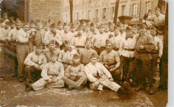 Mulhouse Muehlhausen 68 Alsace Soldaten Gruppenfoto