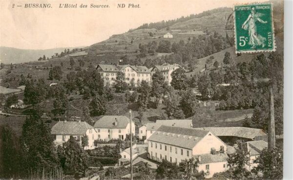 Bussang 88 Vosges Hôtel des Sources