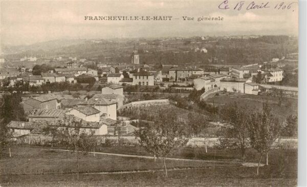 Francheville-le-Haut Lyon 69 Rhone Vue générale