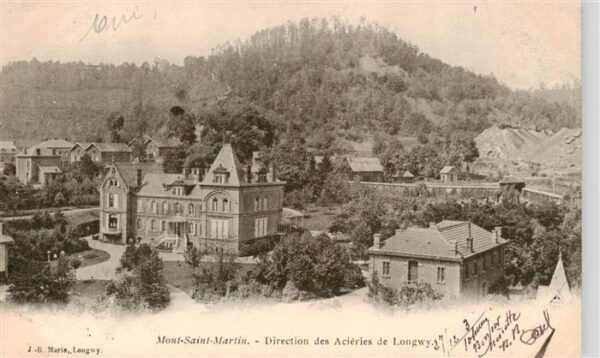 Mont-Saint-Martin 54 Meurthe-et-Moselle Direction des Aciéries de Longwy