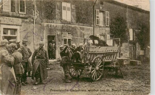 St-Benoit-la-Chipotte 88 Vosges Französische Obdachlose werden aus der