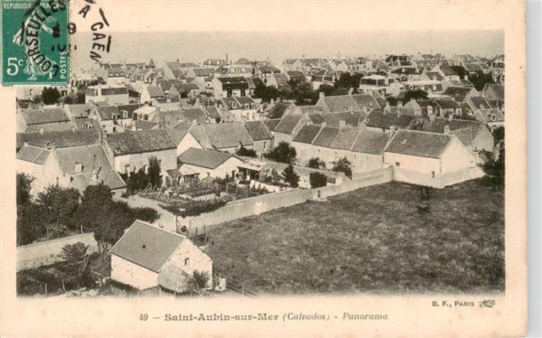 Saint-Aubin-sur-Mer Calvados Panorama