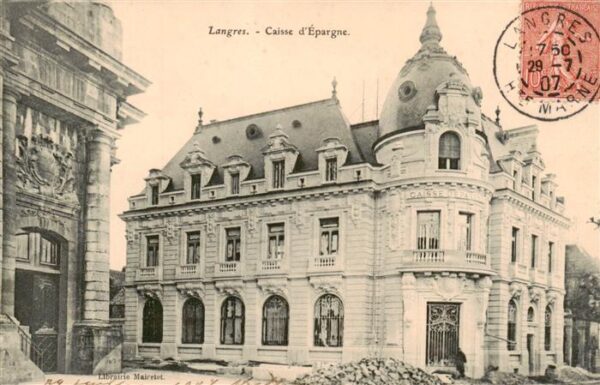 Langres 52 Haute-Marne Caisse d'Epargne