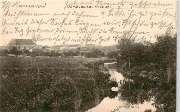 Domevre-sur-Vezouze 54 Meurthe-et-Mosell Vue générale