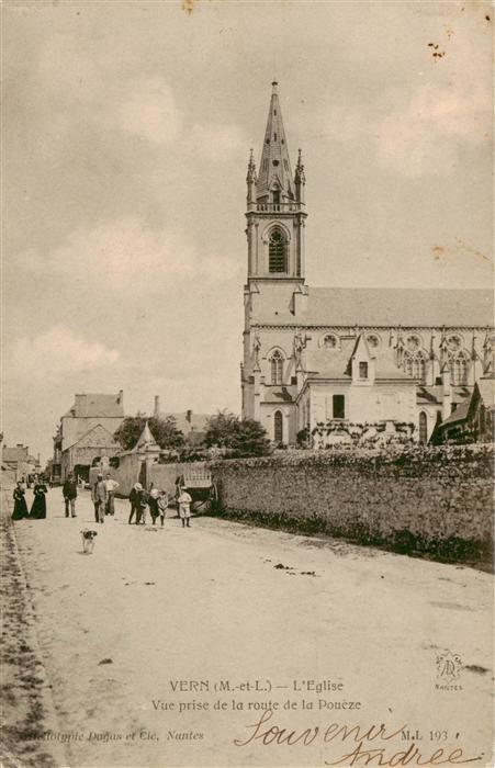 Vern-d Anjou 49 Maine-et-Loire Eglise