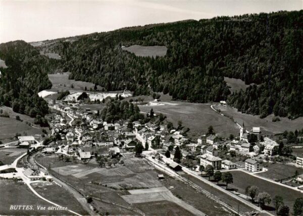 Buttes NE Vue aérienne