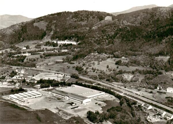 Schirmeck 67 Bas-Rhin Vue générale aérienne