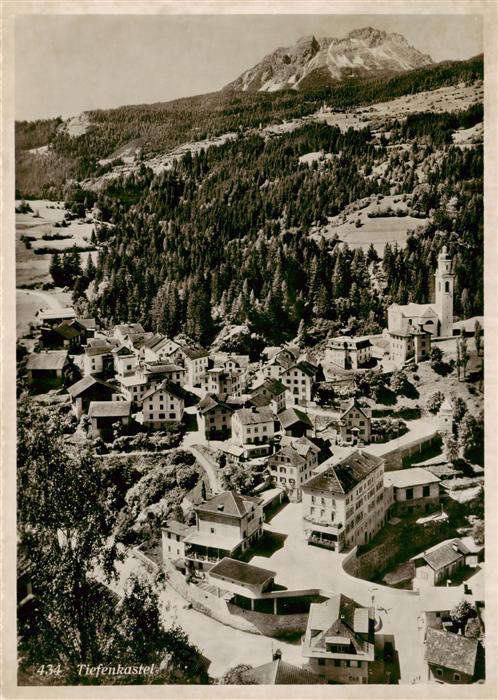 Tiefencastel GR Blick ins Tal