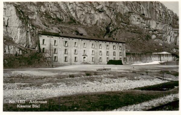 Andermatt UR Kaserne Büel