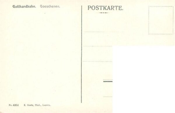 Goeschenen Goeschenen UR Panorama mit Gotthardbahn – Bild 2