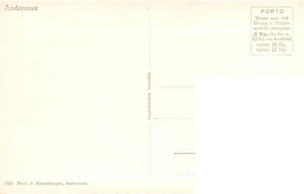 Andermatt UR Ortspartie – Bild 2