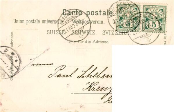Goeschenen Goeschenen UR Teufelsbrücke Urnerloch mit Postkutsche – Bild 2