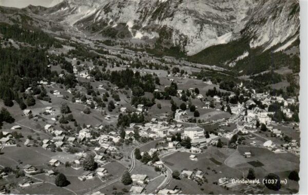 Grindelwald BE Fliegeraufnahme
