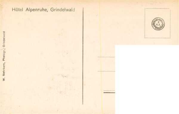 Grindelwald BE Hotel Alpenruhe – Bild 2