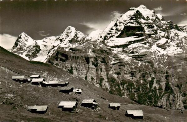 Muerren BE Schiltalp Eiger Mönch Jungfrau