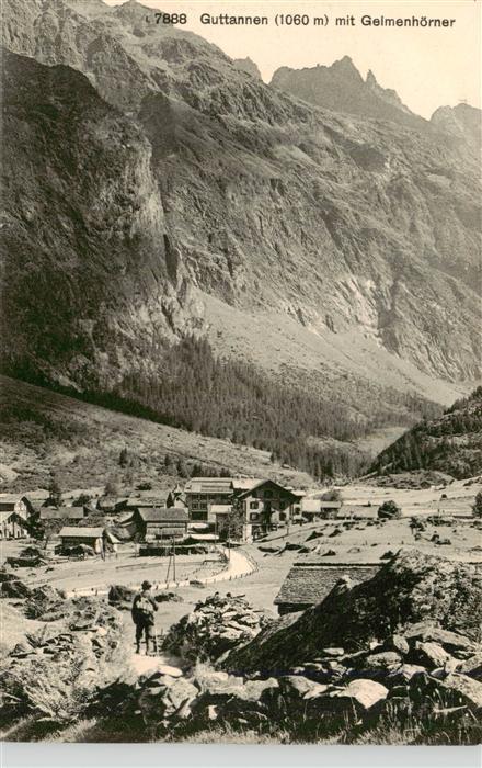 Guttannen BE mit Gelmenhörner