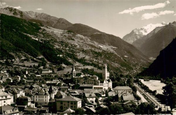 Visp Viege VS Panorama