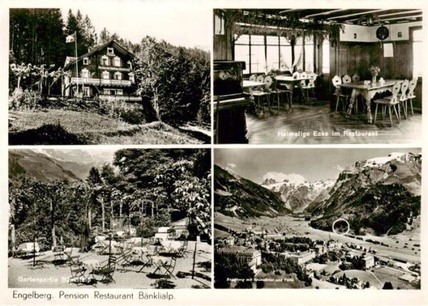 Engelberg  OW Pension Restaurant Bänklialp Restauant