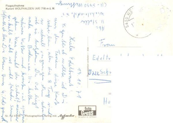 Wolfhalden AR Fliegeraufnahme – Bild 2