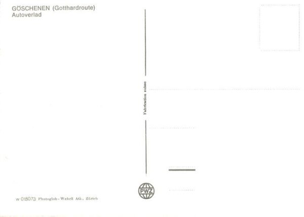 Goeschenen Goeschenen UR Verladebahnhof – Bild 2