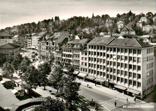 St Gallen SG Marktplatz
