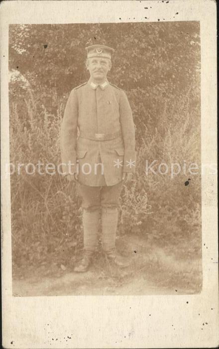 Militaria WK1 Portrait