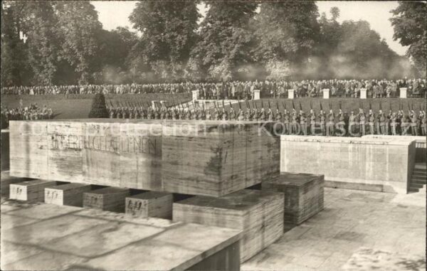 Militaria WK1 Memorial Denkmal unseren gefallenen