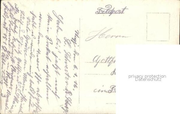 Militaria WK1 Friedhof deutsche gefallene – Bild 2
