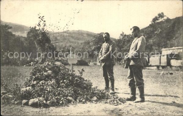 Militaria Tod Bayerngrab Weltkrieg 1