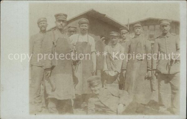 Militaria WK1 Gruppenfoto