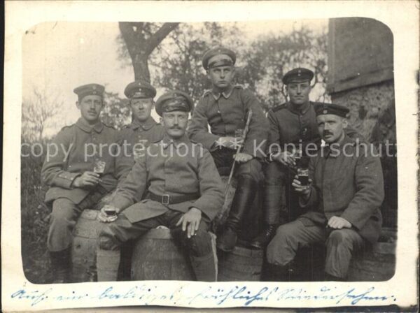 Militaria WK1 gruppenfoto