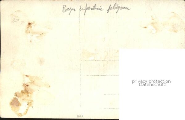 Militaria WK1 Bayerisches Infanterie Feldgrau – Bild 2