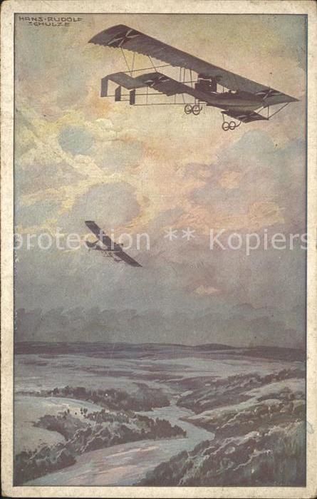 Flugzeuge WK1 Deutscher luftflottenverein Hans rudolf