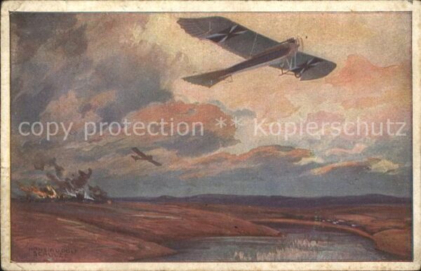Flugzeuge WK1 deutscher Luftflottenverein Hans Rudolf