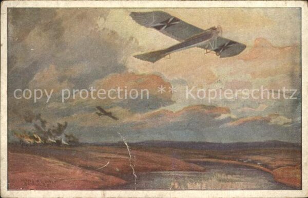 Flugzeuge WK1 Deutscher Luftflottenverein Hans Rudolf