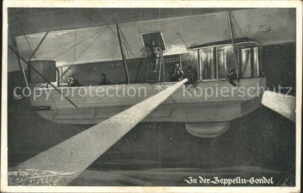 Flugzeuge WK1 Zeppelin-Gondel Deutscher Luftflottenve