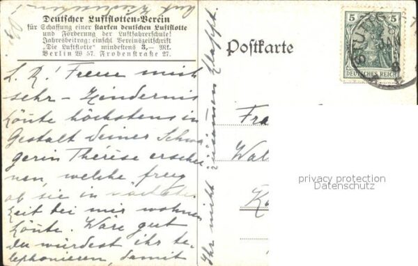 Flugzeuge WK1 Zeppelin-Gondel Deutscher Luftflottenve – Bild 2