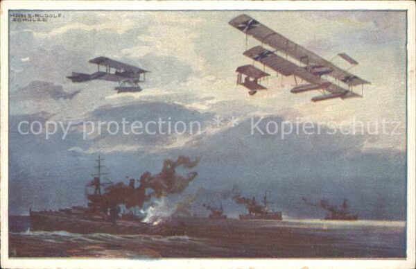 Flugzeuge WK1 Hans Rudolf Schulze Deutscher Luftflott