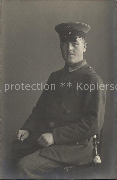 Militaria WK1 Portrait