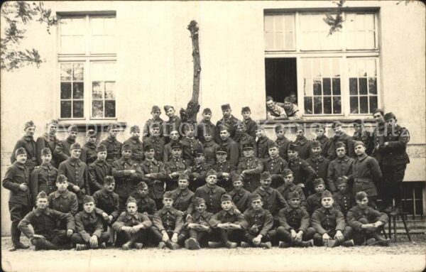 Militaria Frankreich Gruppenfoto WK 1